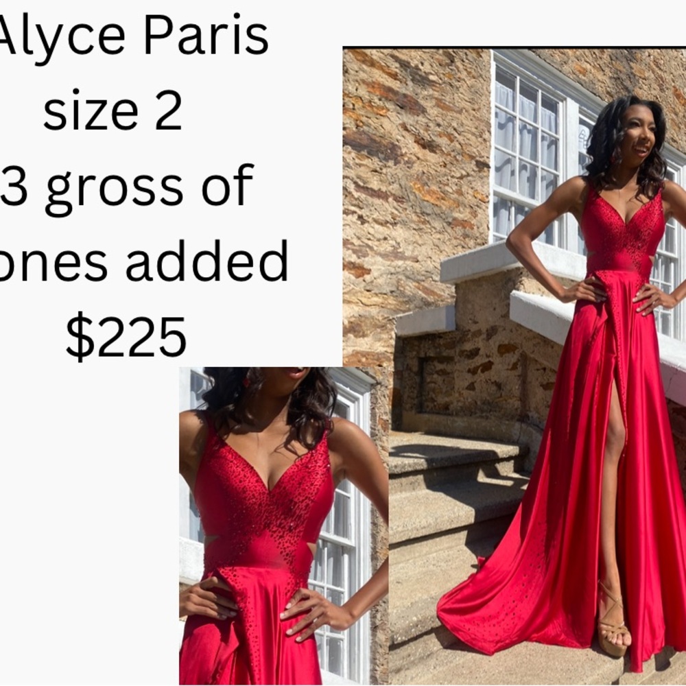 Alyce Paris Red Gown
